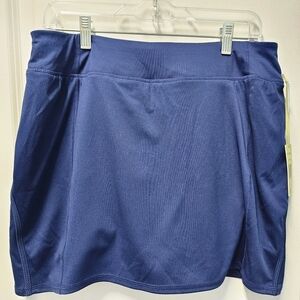 Tangerine Golf-Tennis Skort Women’s Large Navy Blue Athletic